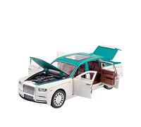 HUIPENPP Modelo De Coche De Aleación Fundido A Presión, Escala 1:32, para Rolls-Royce Phantom Decoración de colección(Green)