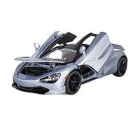 HUIPENPP Modelo De Coche De Aleación Fundido A Presión, Modelo De Metal 1:24 para McLaren 720S Decoración de colección(Titanium)