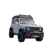 HUIPENPP Modelo De Coche De Aleación Fundido A Presión, Vehículo De Metal, Escala 1:18 para Suzuki Jimny Decoración(Titanium)