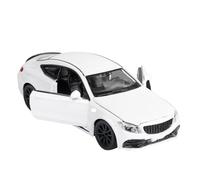 HUIPENPP Modelo De Coche De Aleación Metálica A Escala 1:32 para Benz C63S Decoración de colección(White)