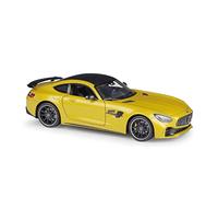 HUIPENPP Modelo De Coche De Metal Fundido A Presión A Escala 1:24 para Benz AMG GT R Modelo de Coche estático(Yellow)