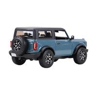 HUIPENPP Modelo de Coche de Metal Fundido a presión a Escala 1:24 para Ford Bronco Badlands Modelo de Coche estático(Blue)