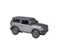 HUIPENPP Modelo de Coche de Metal Fundido a presión a Escala 1:24 para Ford Bronco Badlands Modelo de Coche estático(Titanium)