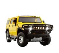 HUIPENPP Modelo De Coche De Metal Fundido A Presión A Escala 1:32 para SUV Hummer H2 Decoración(Yellow)