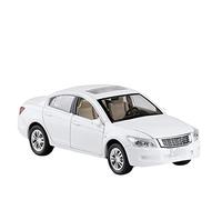 HUIPENPP Modelo De Coche Fundido A Presión con Puertas Abiertas A Escala 1:32 para Honda Accord Decoración(White)