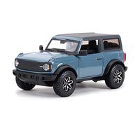 HUIPENPP para Ford para Bronco Badlands Vehículos Estáticos Fundidos A Presión Modelo Decoración De Coche Regalos 1:24 Modelo de Coche estático(Blue)