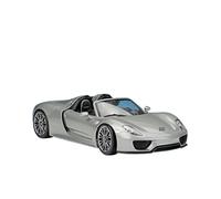 HUIPENPP para Porsche 964 Turbo 918, Modelo De Aleación, Vehículo Estático De Metal, Modelo 1:18 Modelo de Coche estático(Silver)