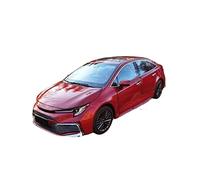 HUIPENPP para Toyota Lingshang 2021, Modelo De Coche De Aleación Fundido A Presión, Decoración 1:18 Modelo de Coche estático(Red)