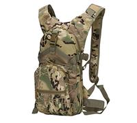 HUIPYOU Mochila Militar Camuflaje 15L Bicicleta Casual Impermeable Multibolsillo Duradero Viaje Tactico Senderismo Trekking Montañismo Deportiva Pequeña Bolso Camuflaje CP