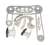 Huiruhy Juego de cadena de distribución Juego de tensor de cadena Compatible con 2004-2010 2.7 3.0 TDI ASB ASE BKN BMK BNG BPP BSG BUN BKS BMK 059109229J 057109218K
