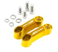 HUISI 2 soportes de extensión for espejos retrovisores de motocicleta universales, accesorios for ADV350, ADV 350, 350ADV(Gold)