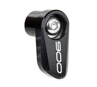 HUISI Accesorios De Motocicleta CNC Rueda Delantera ABS Sensor Protector Protección Apto for Kawasaki Z650 Z900 RS SE Ninja650 2017-2024 2023(Front Black-900)
