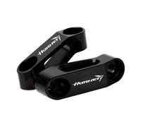 HUISI Accesorios de motocicleta compatibles con CB750 CB 750 Hornet 2023, soporte de extensión de espejo retrovisor de aluminio CNC.(Black)