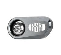 HUISI Accesorios De Motocicleta, Protector Protección Sensor ABS Rueda Delantera Y Trasera Aluminio Apto for Yamaha XSR700 XSR900 XSR 700 900 2015-2024 2023(Rear Wheel-Grey)