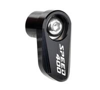 HUISI Accesorios De Motocicleta Rueda Delantera Trasera Aluminio Protección Sensor ABS Apto for Triumph Scrambler 400X 400 X Speed400 Speed 2023 2024(Black-Speed)