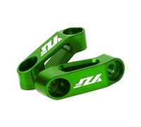 HUISI Accesorios de motocicleta, soporte de extensión for espejo retrovisor, compatible con Yamaha YZF R1, R1M, R125, R15S, R25, R3, R6, R7, YZFR7, YZFR6, YZFR3.(YZF LOGO GREEN)