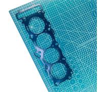 HUISI Accesorios for Motocicleta, Cubierta De Cárter De Culata, Juego De Juntas De Cacerola De Aceite Apto for Yamaha R1 YZFR1 YZF-R1 2004-2006(Cylinder head gasket)