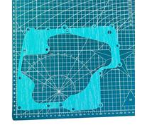 HUISI Accesorios for Motocicleta, Cubierta De Cárter De Culata, Juego De Juntas De Cacerola De Aceite Apto for Yamaha R1 YZFR1 YZF-R1 2004-2006(Oil pump gasket)