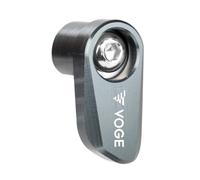 HUISI Accesorios for Motocicleta, Protector De Protección con Sensor ABS Rueda Delantera Aluminio Apto for Loncin Voge 300DS(1 Piece Grey)