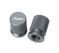 HUISI Accesorios for motocicletas, tapas de válvula de neumático CNC, tapones de cubierta de vástago de aire compatibles con Indian FTR 1200 S FTR1200 Carbon/Rally Chief Vintage Scout(Silver)