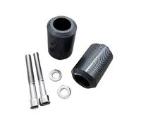 HUISI Accesorios for motor de motocicleta, deslizadores de chasis, protectores contra caídas, color negro/carbono, compatibles con Yamaha YZF FZ6 FZ600 FAZER 2004-2008.(Carbon)