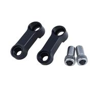 HUISI Adaptador de extensión de espaciadores for elevadores de espejos compatible con CL250, CL300, CL500, CB750, HORNET, DAX125, ST125, CB300F, GB350, 350S y CB350 350S.(Black)