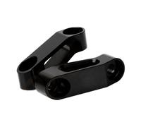 HUISI Adaptador de extensión for espejos retrovisores de motocicleta, compatible con SUZUKI VSTROM 250, 650, VSTROM 1000, 1050, DL650, DL250, DL1000.(BLACK)