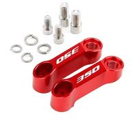 HUISI Adaptador extensor de espejo retrovisor for motocicleta, compatible con ADV350, 350, ADV, FORZA350, XADV350, ADV 350, XADV 350.(Red)