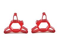 HUISI Ajustadores de precarga de Horquilla CNC de 17 mm Aptos for CBR125 Aptos for Yamaha R6 YZF600 YZF750 R/SP FZR1000 YZF1000 1000(Red)