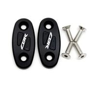 HUISI Ajuste for CBR 650R CBR500R CBR300R CBR250R CBR650F eliminador de accionamiento parabrisas motocicleta cubierta orificio espejo retrovisor(Black)