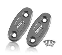 HUISI Ajuste for CBR250R CBR300R CBR400R CBR500R cubierta de agujero espejo motocicleta tapa eliminadora impulsado por parabrisas CBR 300R 500R(CBR300R Titanium)