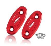 HUISI Ajuste for CBR650R CBR650F CBR 650R 650F Tapa eliminadora de espejo accionada por parabrisas cubierta retrovisor motocicleta Cbr650r Cbr650f(Red CBR650F)