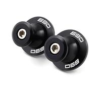 HUISI Ajuste for KTM 690 SMC R Duke 690SMC-R 690duke 2009-2016 2019 2020 2021 2022 Motocicleta M10 basculante carretes Tornillo de Soporte Deslizante 2 uds(10MM-Black)
