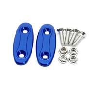 HUISI Ajuste for Suzuki GSX-R 600 750 1000 2015 2016 espejo retrovisor de motocicleta eliminador accionamiento del parabrisas cubierta orificio(Blue)