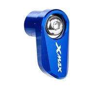 HUISI Ajuste for Yamaha NMAX 125 155 Xmax 300 250 125 TMAX 560 TMAX 530 DX SX Motocicleta CNC Rueda Delantera ABS Sensor Cubierta De Protección(Blue-Xmax)