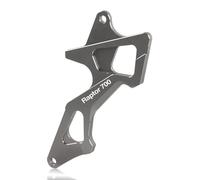 HUISI Ajuste for Yamaha RAPTOR 700R 2016 2017 2018 2019 2020 2021 RAPTOR 700 R cubierta de piñón delantero de motocicleta Protector de cadena Raptor(Gray)