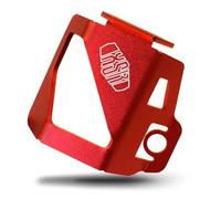 HUISI Ajuste for Yamaha XSR700/900 XSR 700 XSR 900 2016 2017 2018 2019 2020 2021 2022 Tapa del Tanque de líquido de Frenos Traseros Accesorios de Cubierta Protectora(Red)