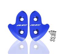HUISI Ajuste for Yamaha YZF R1 R1M accesorios de motocicleta eliminador espejo accionado por parabrisas tapa cubierta agujero retrovisor Yzf R1m(R1M Blue)