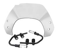 HUISI Apto for Parabrisas de Motocicleta Piaggio Vespa Sprint 150, Deflector de Viento for Scooter 2016, 2017, 2018, 2019, 2020, 2021(Model 2)