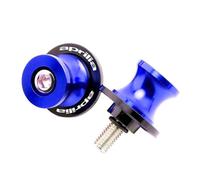 HUISI Compatible con Aprilia RSV4 RSV1000/R RS660 Tuono 660, Accesorios for Motocicletas, Tornillos de Soporte Deslizante carretes basculante Aluminio CNC 6 mm(Blue)