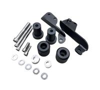 HUISI Compatible con CBR 600 RR CBR600RR 2003 2004 2005 2006, accesorios for motocicleta, deslizadores de marco negros, protección contra caídas.(Black)
