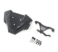 HUISI Compatible con Duke 390, 250, 125, DUKE390, DUKE250, DUKE125 2017-2023, Parabrisas, Deflector de Viento for Motocicleta.(Dark Gray)