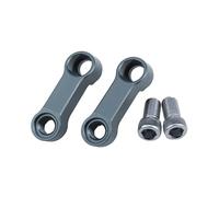 HUISI Compatible con GSX-S 750 GSX-S1000 SV 400 SV 650 DL 650 V-Strom RH Espejo Elevador Extensores Espaciadores Adaptador de Extensión Adaptador(GRAY)