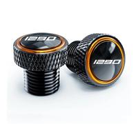 HUISI Compatible con KTM DUKE 125, 200, 250, 390, 690, 790, 890, 990, 1190, 1290, DUKE390, accesorios for motocicleta, tapa de tornillo for orificio de espejo retrovisor.(Orange)