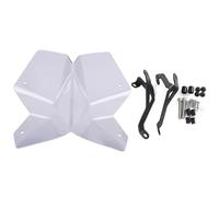 HUISI Compatible con Parabrisas de Motocicleta KTM 1290 Super D-uke R, Deflector de Viento, 1290R SuperDuke 2020 2021 2022 2023(Light Smoke)