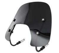 HUISI Compatible con Parabrisas Piaggio Vespa Sprint 150, Deflector de Viento for Motocicleta, Scooter Sprint150 2016-2021(Smoke)