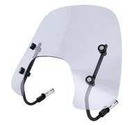 HUISI Compatible con Parabrisas Piaggio Vespa Sprint 150, Deflector de Viento for Motocicleta, Scooter Sprint150 2016-2021(Gray)