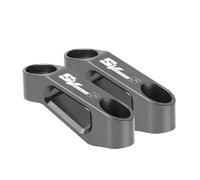 HUISI Compatible con Suzuki SV1000 SV1000S SV 1000 SV 1000S SV1000 S 2003: adaptador de extensión for espejos retrovisores, accesorio for motocicleta.(SV1000S Titanium)