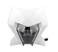 HUISI Conjunto de faros LED for motocicleta, compatible con KTM EXC XC SX MX 125-450, compatible con KTM 2025 Dirt Bike Motocross, carenado de faros delanteros, piezas de enduro.(White)