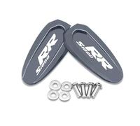 HUISI Cubierta de espejo trasero compatible con S1000RR M1000RR S1000rr M 1000RR, accesorios for motocicleta, tapa eliminadora espejos traseros accionados por parabrisas(S1000RR Titanium)